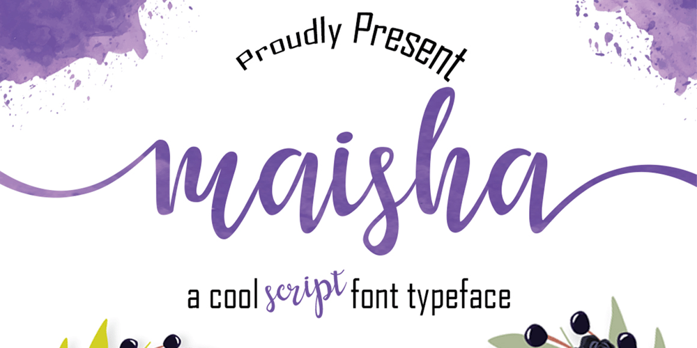 Maisha font
