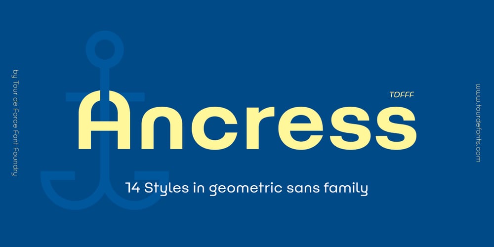 Ancress font