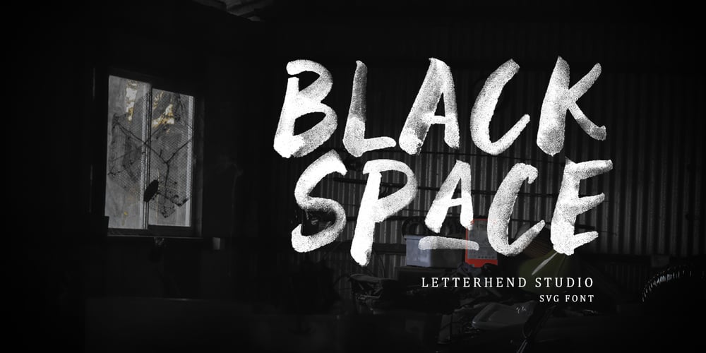 Black Space font