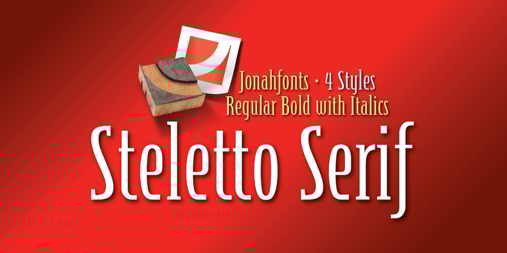 Steletto Serif font