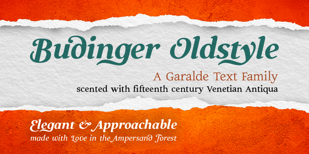 Budinger Oldstyle font