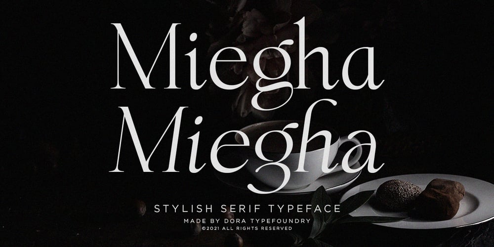 Miegha font