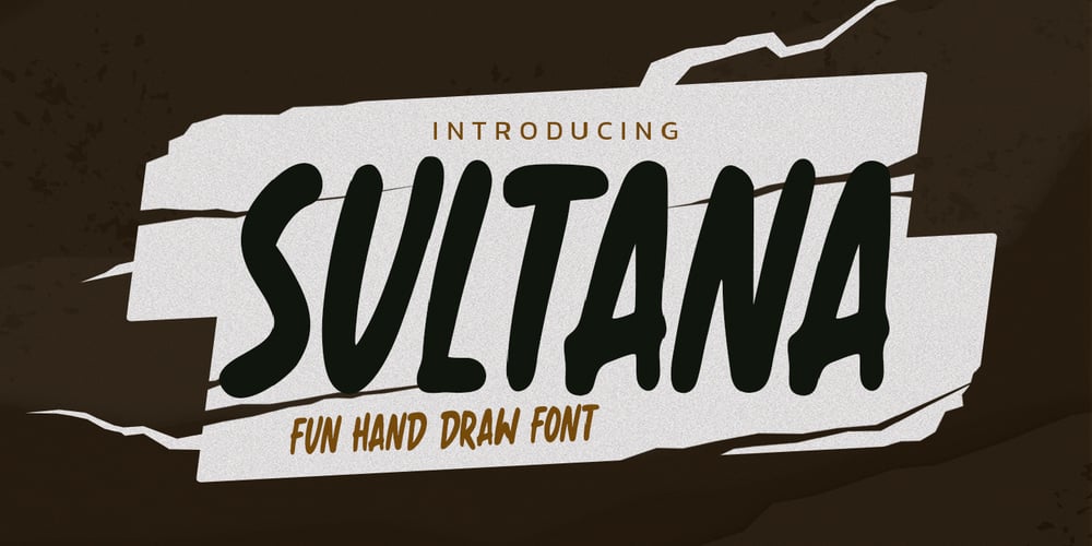 Sultana font