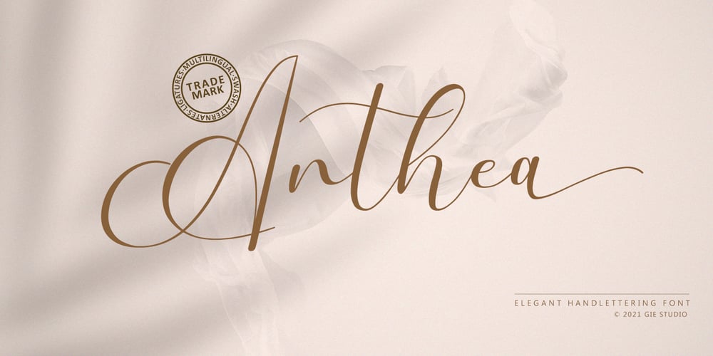 Anthea font