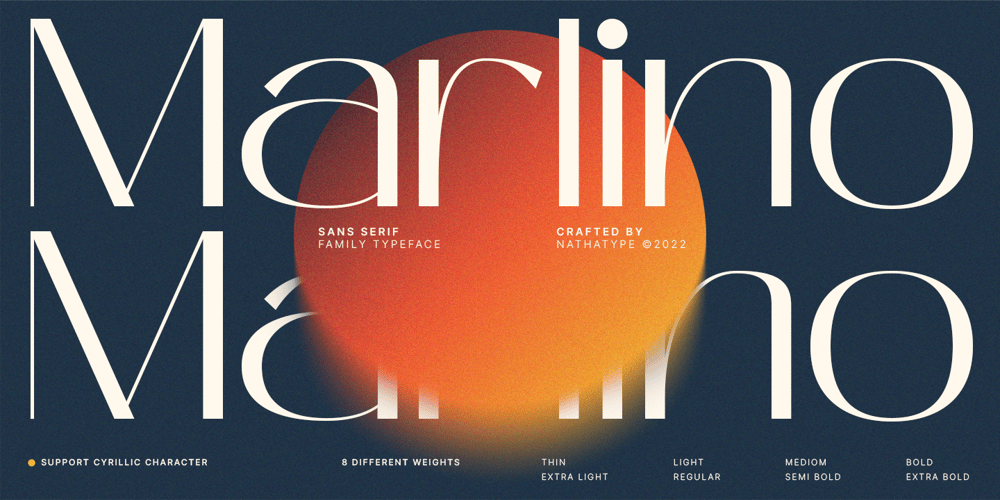 Marlino font