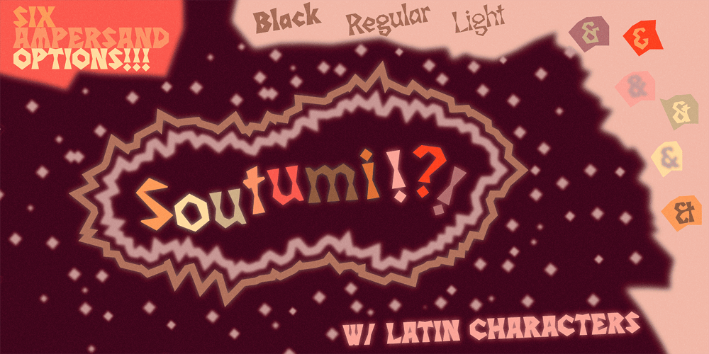 Soutumi font