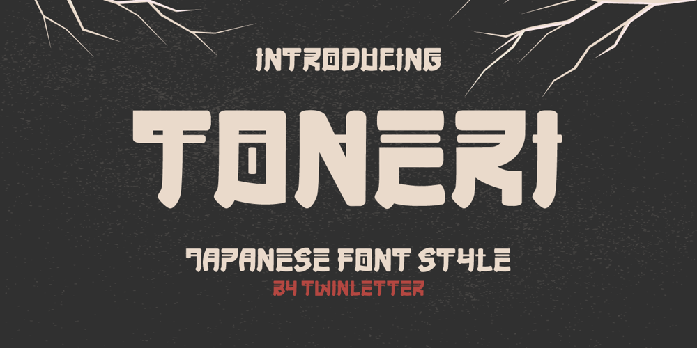 Toneri font
