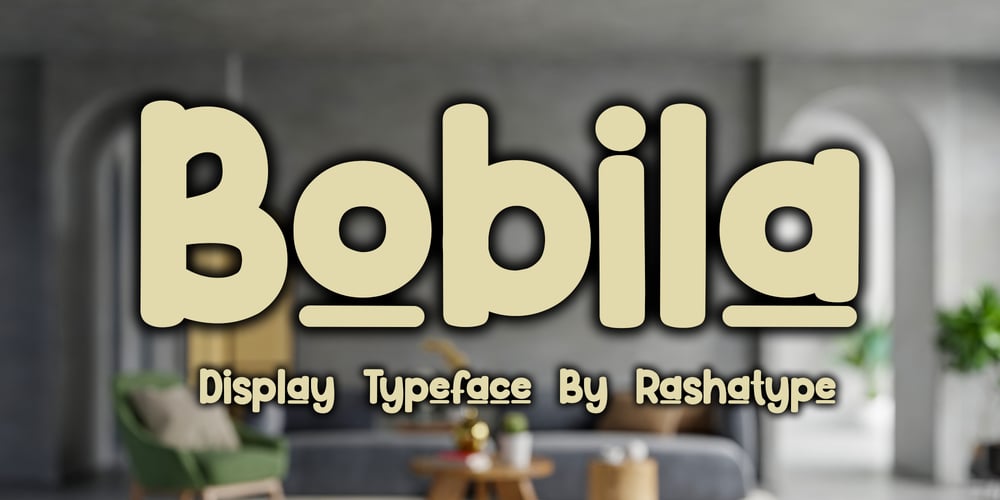Bobila font