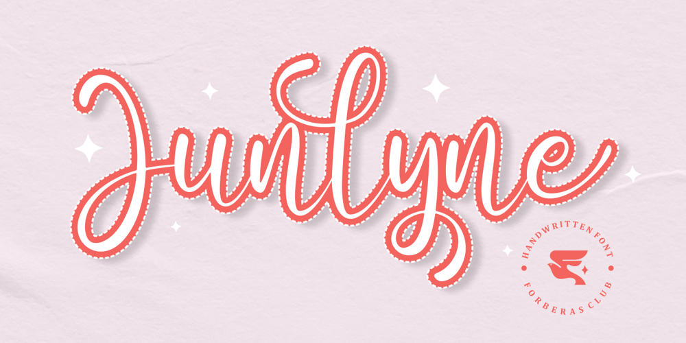 Junlyne font