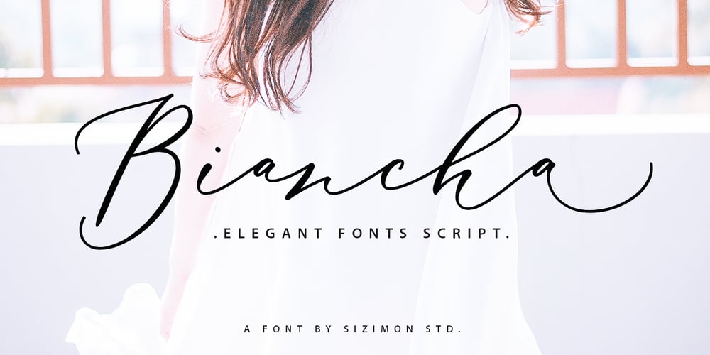 Biancha Script font