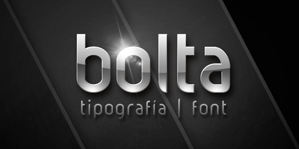 Bolta font
