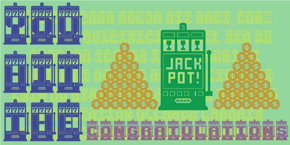 Jackpot font