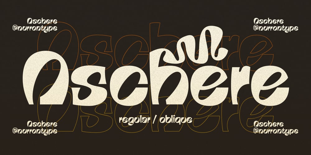 Aschere font