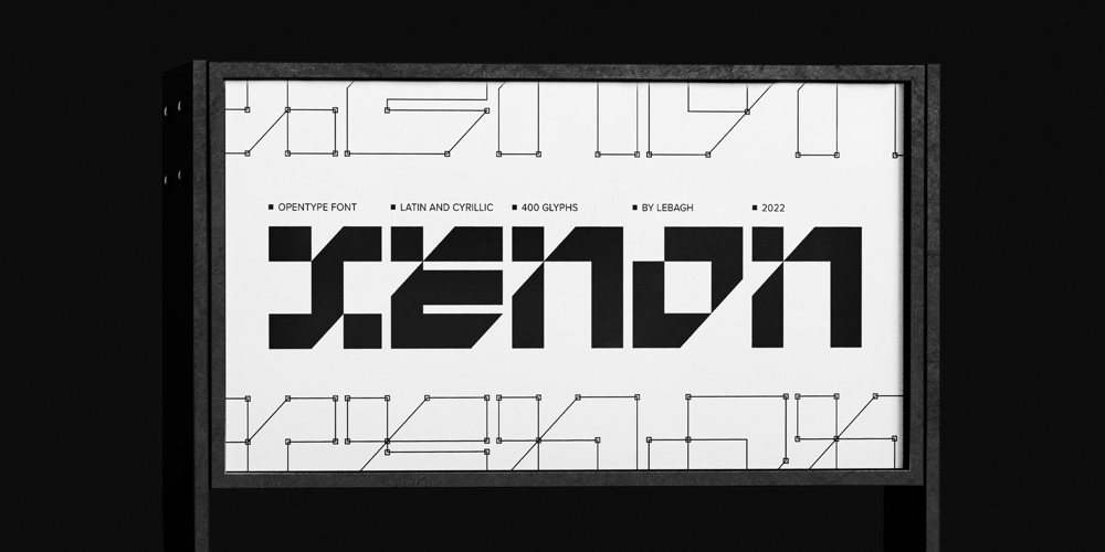 Xenon font