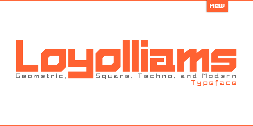 Loyolliams font