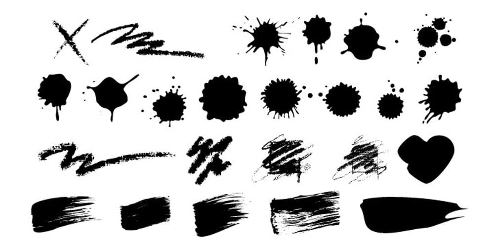Blobs, Brushstrokes & Balloons font
