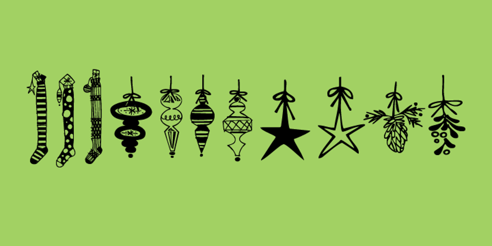 Christmas Doodles Too font