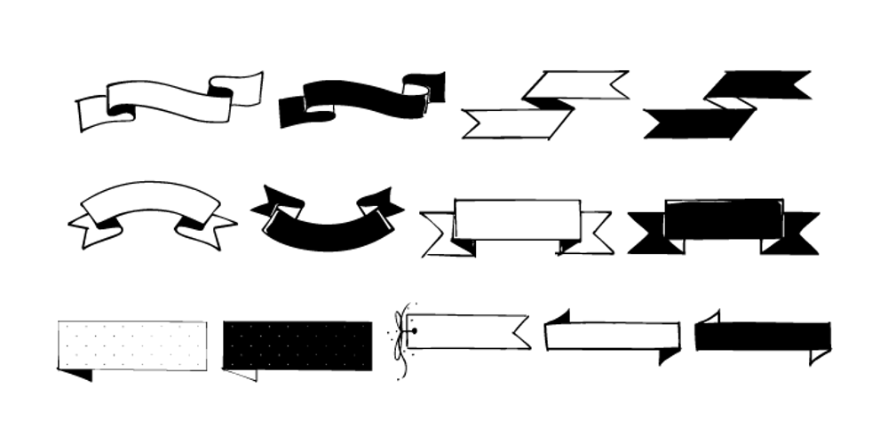 Frames And Banners font