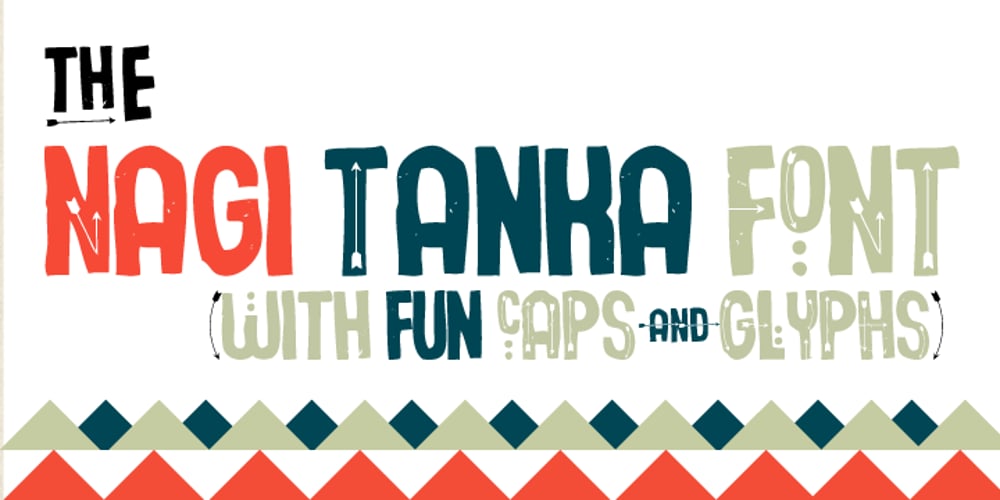 Nagi Tanka font