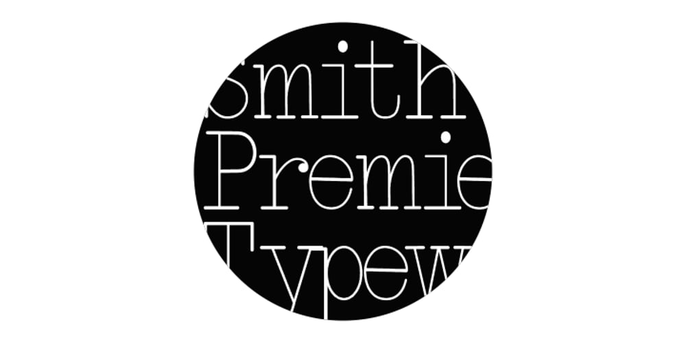 Smith-Premier Typewriter font