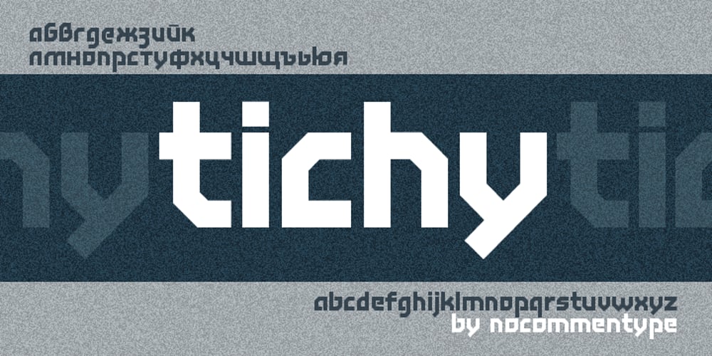 Tichy font