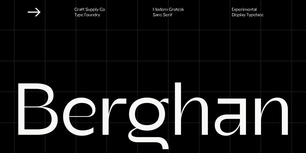 Berghan font