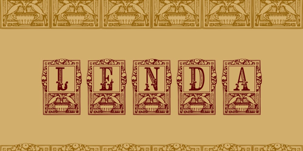 Lenda font