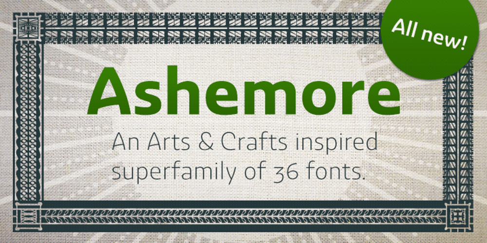 Ashemore font