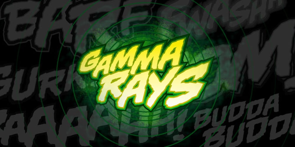 Gamma Rays BB font