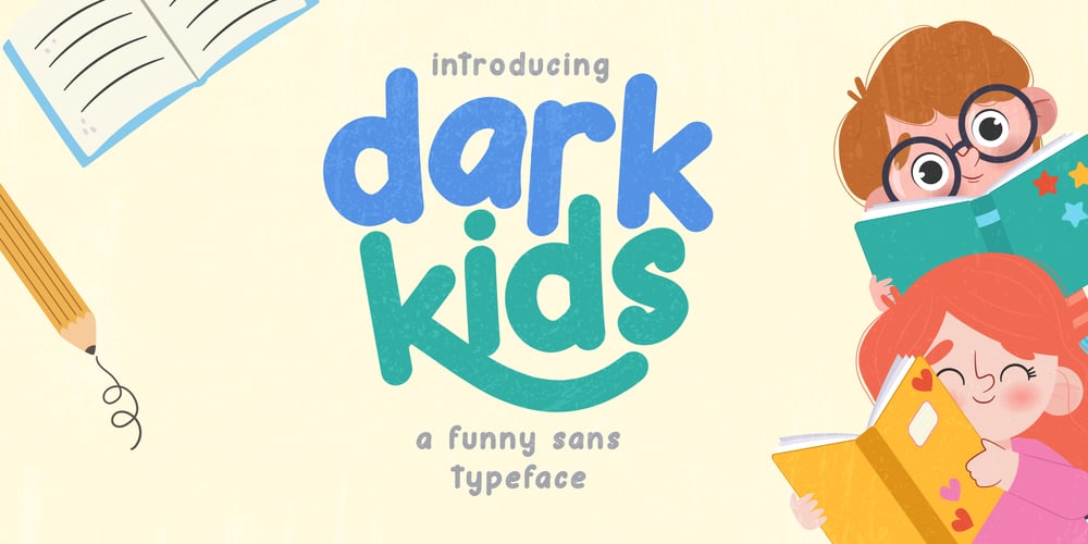 Dark Kids font