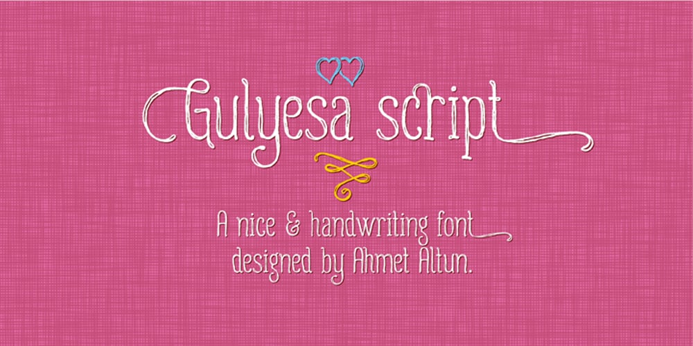 Gulyesa Script font