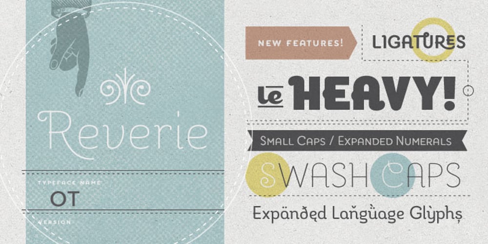 Reverie OT font