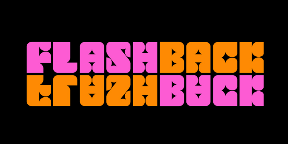 Flashback font