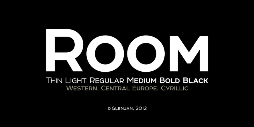 Room font