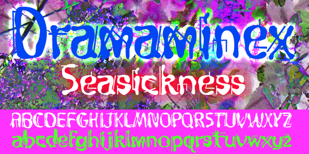 Dramaminex font