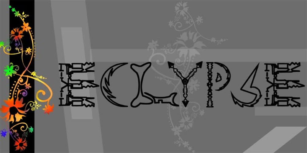 Eclypse font