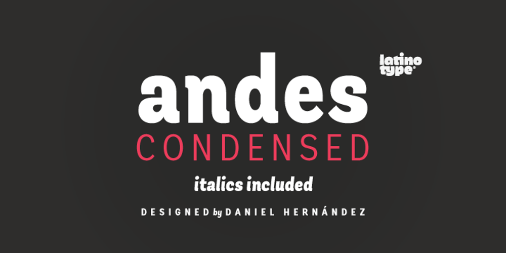 Andes Condensed font