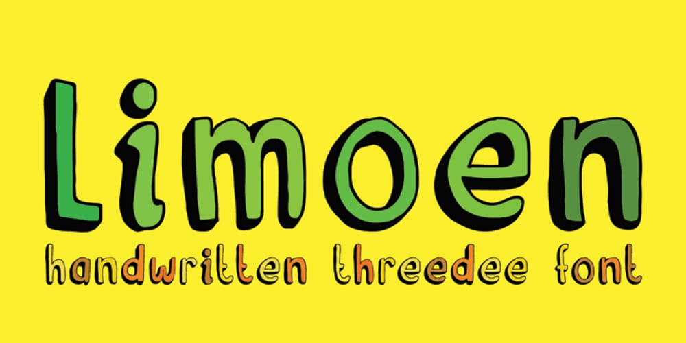 Limoen font