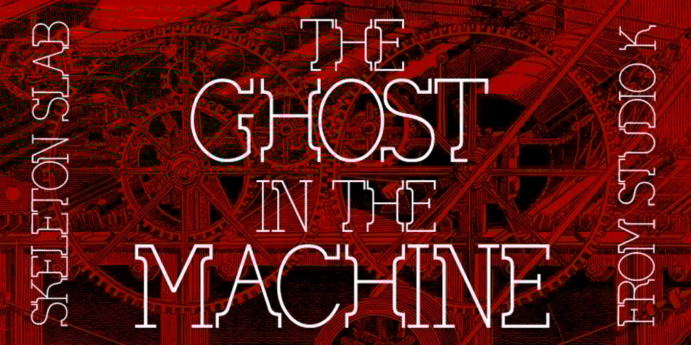 Skeleton Slab font