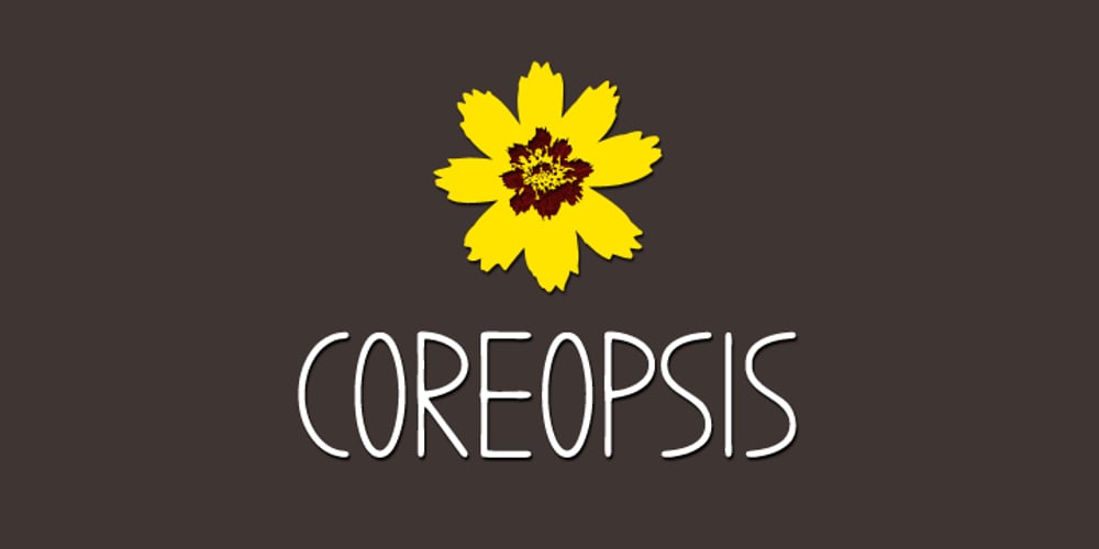 Coreopsis font