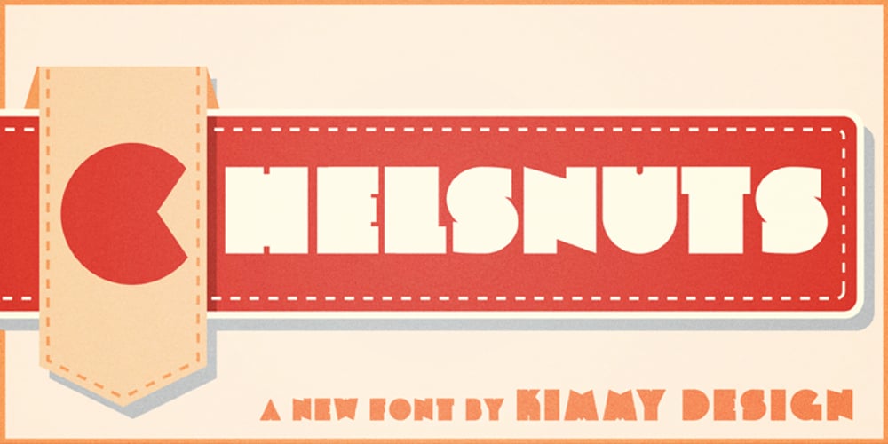 Chelsnuts font