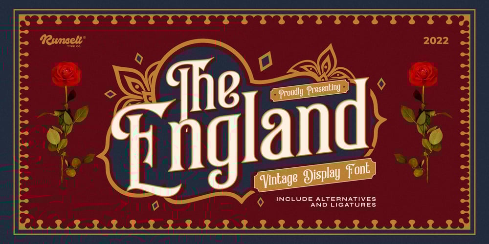 The England font
