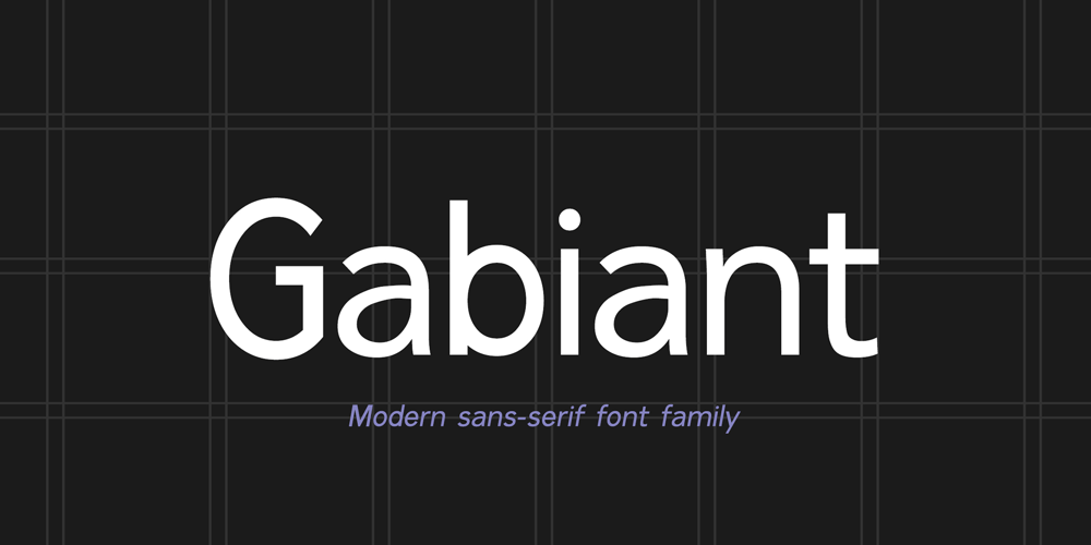 Gabiant font