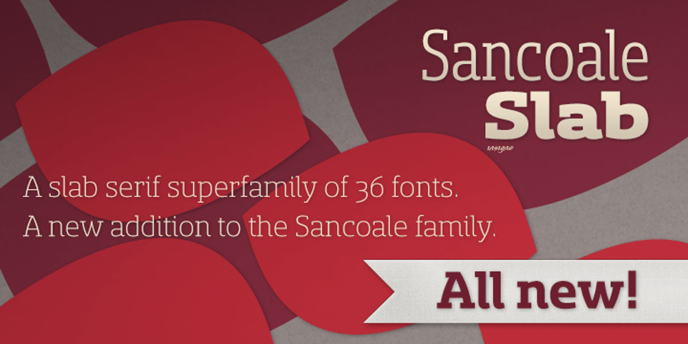 Sancoale Slab font