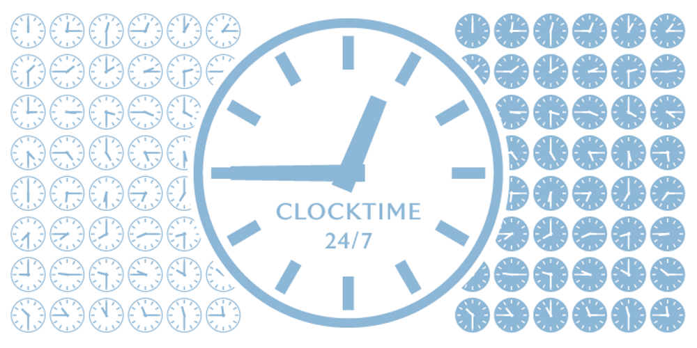 Clocktime font
