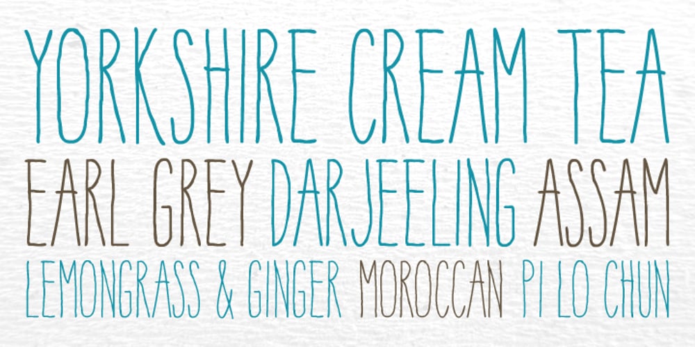 York Handwriting font