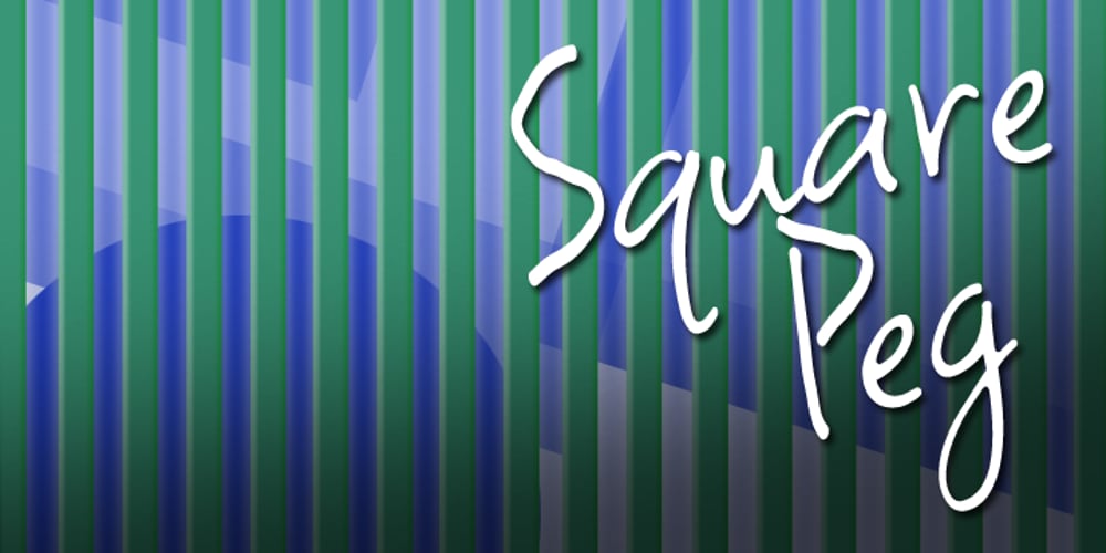 Square Peg font