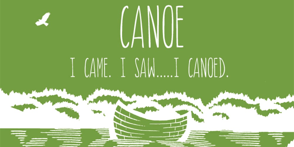 Canoe Handwriting font