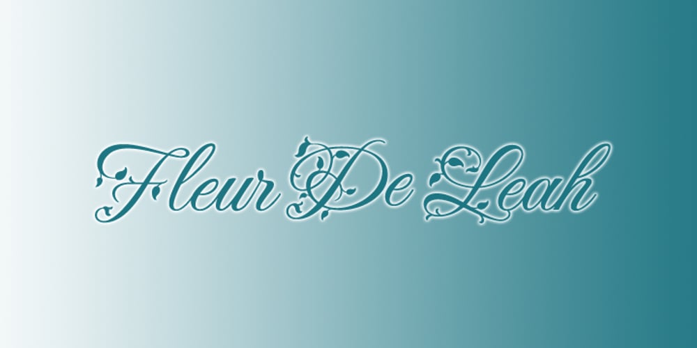 FleurDeLeah font
