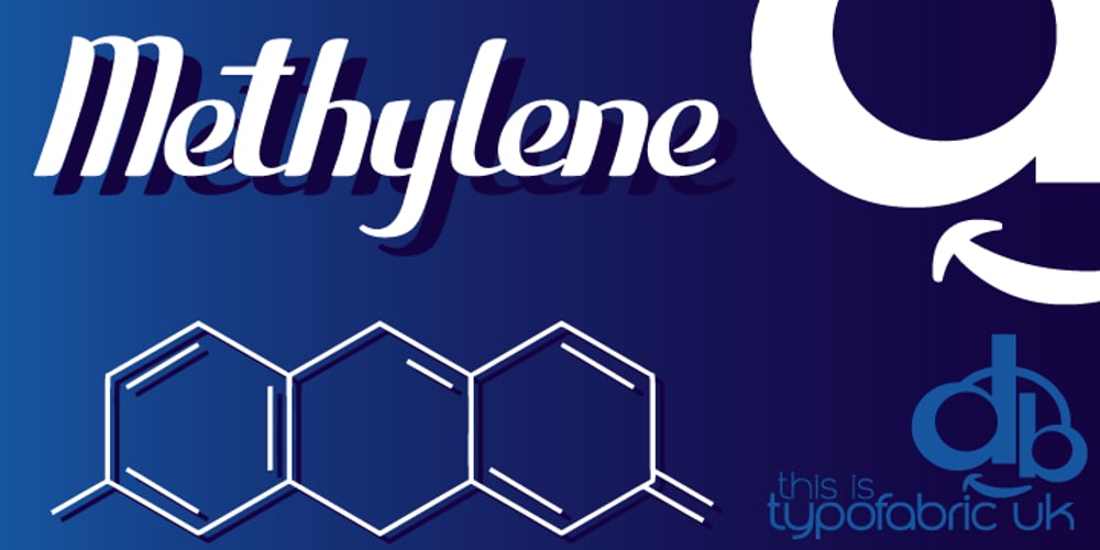 Methylene font